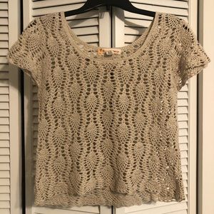 Love By Design Crochet Top